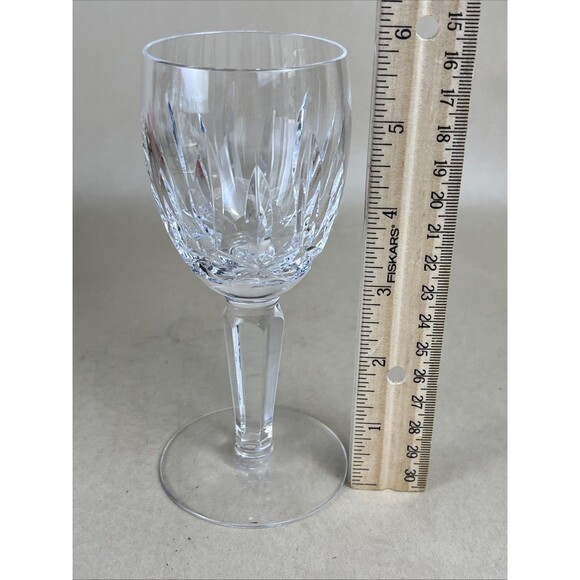 VTG WATERFORD KILDARE Wine Glasses‎ 5 7/8" Claret Water Goblet Stemware Replace - Picture 7 of 8